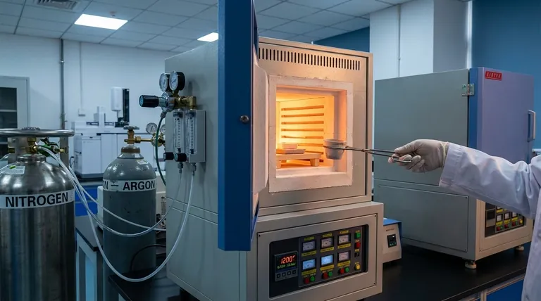 머플로(Muffle Furnace)는 어떻게 샘플 주변의 분위기를 제어하나요? 정밀한 재료 가공을 달성하세요