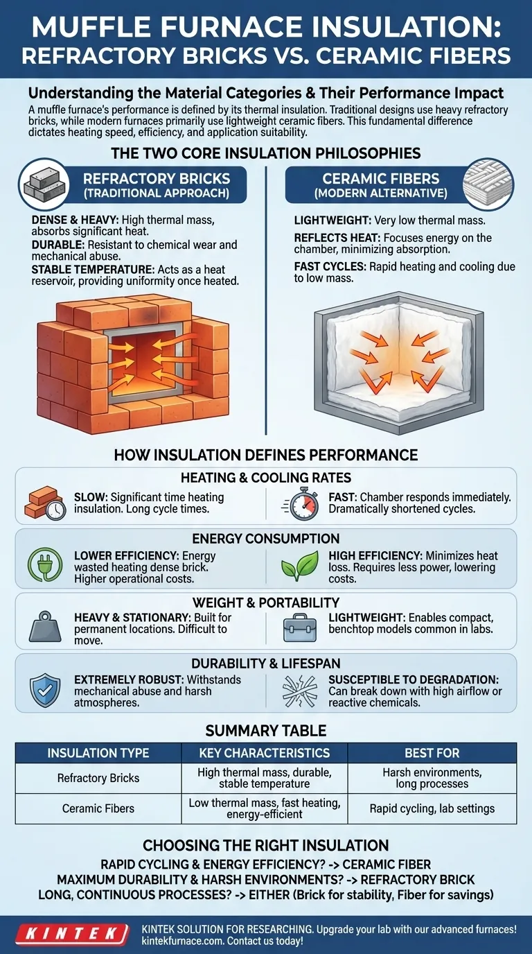 ما هي فئات مواد العزل الحراري للأفران المكتومة؟اختيار العزل المناسب للكفاءة العالية في درجات الحرارة العالية دليل مرئي