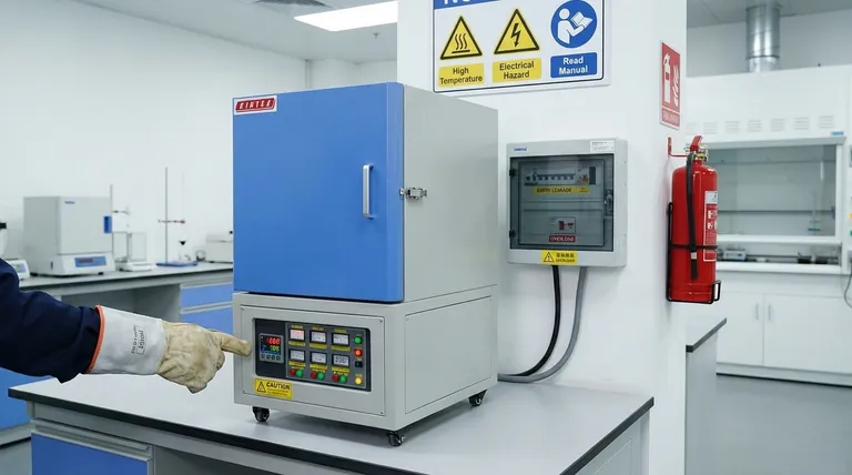 Welche Sicherheitsfunktionen sind bei einem Muffelofen wichtig? Gewährleisten Sie Laborsicherheit mit fortschrittlichen Schutzsystemen