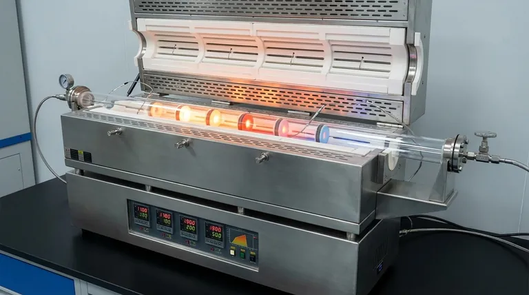 다중 온도 구배 실험용 튜브 전기로의 온도 제어 시스템은 어떻게 작동하나요? 연구실을 위한 정밀한 온도 프로파일 마스터하기