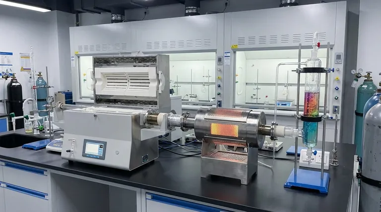 튜브로에서 배기 가스를 처리하는 방법은 무엇인가요? 실험실의 위험 물질을 안전하게 중화하세요