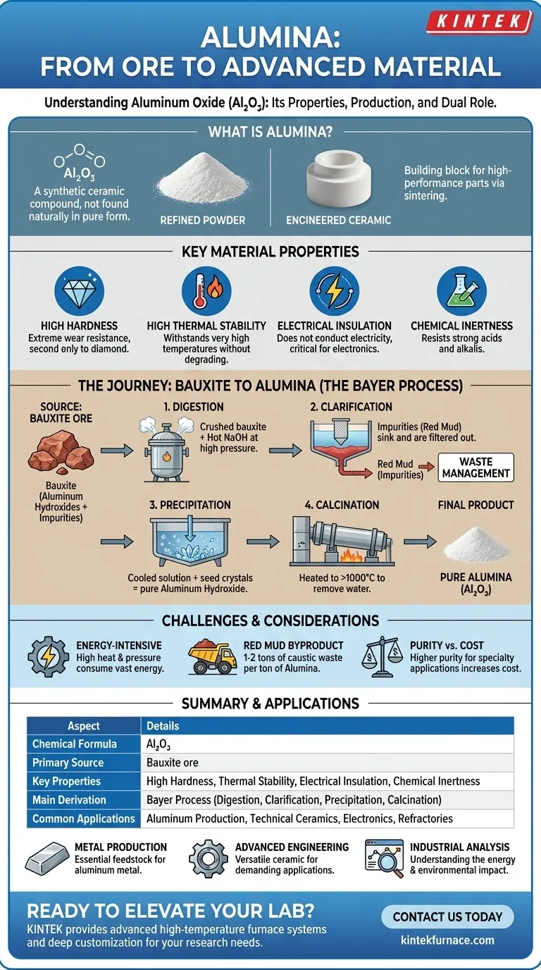Was ist Aluminiumoxid und wie wird es gewonnen? Entdecken Sie seine Rolle in modernen Materialien und der Produktion Visuelle Anleitung