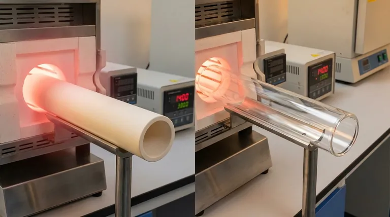 アルミナセラミック管と石英セラミック管の熱特性の比較?主な違いを説明