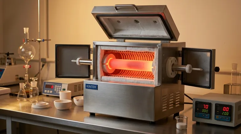 Why are alumina ceramic tubes preferred for high-temperature furnaces? Ensure Stability and Control Up to 1800°C