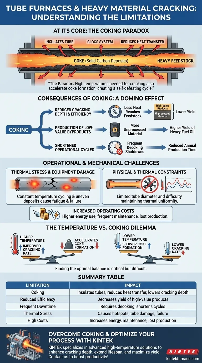 Quelles sont les limites des fours tubulaires lors du craquage de matériaux lourds ? Surmonter l'encrassement et augmenter l'efficacité Guide Visuel