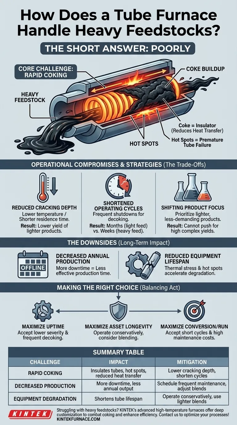 チューブ炉は重質原料をどのように処理しますか？コークス化と効率の課題への対処 ビジュアルガイド