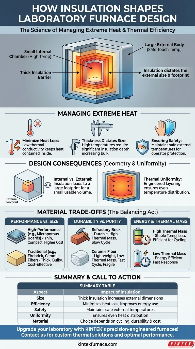 How does insulation affect laboratory furnace design? Optimize Thermal Performance and Safety Visual Guide