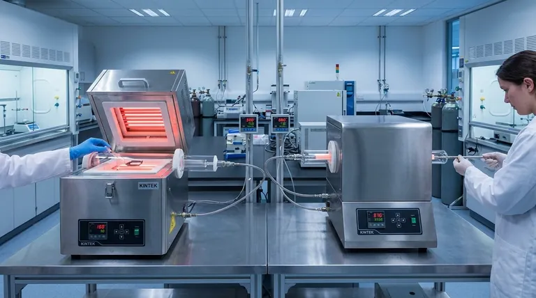 분할형 관상로와 비분할형 관상로를 비교하는 방법은 무엇입니까? 실험실에 적합한 로를 선택하세요