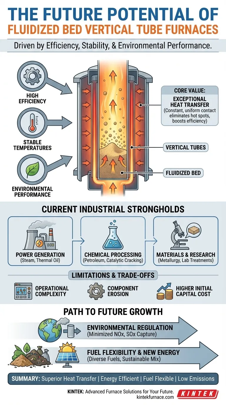 What is the future potential of fluidized bed vertical tube furnaces? Unlock Efficiency and Growth in Your Industry Visual Guide