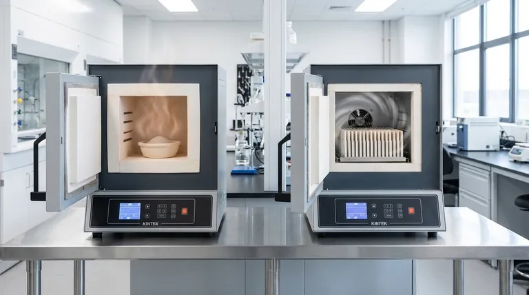 Quali sono le differenze tra convezione per gravità e convezione meccanica nei forni da laboratorio? Scegli il tipo giusto per il tuo laboratorio