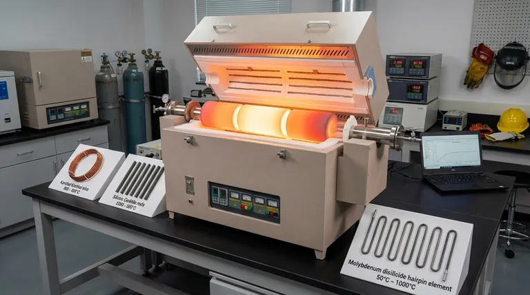 Quelles sont les températures de fonctionnement continu pour chaque zone dans un four tubulaire à trois zones divisé ? Choisissez le bon modèle pour votre laboratoire