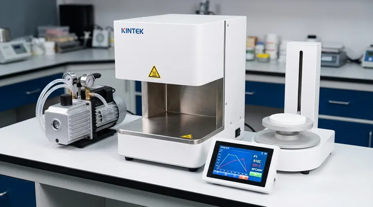 What additional features might a porcelain furnace have for esthetic enhancements? Unlock Superior Dental Restoration Control