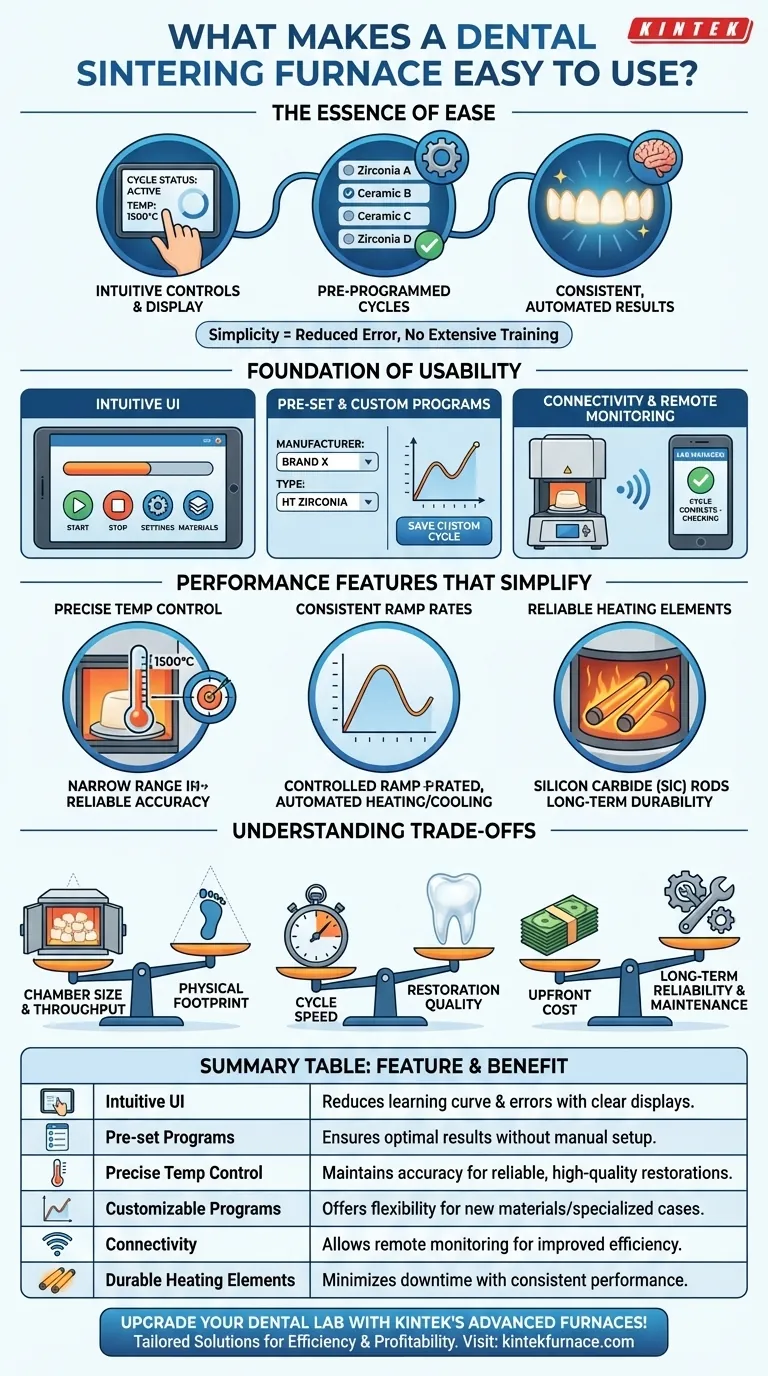 歯科用焼結炉を使いやすくしているものは何ですか？楽な操作を実現する主な機能を解き明かします ビジュアルガイド