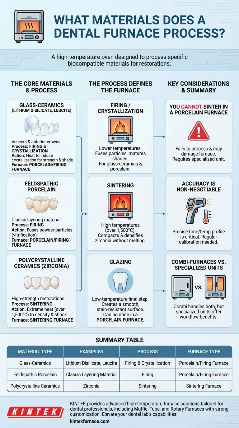 牙科炉能加工什么材料？用于修复的基本陶瓷和瓷器 图解指南