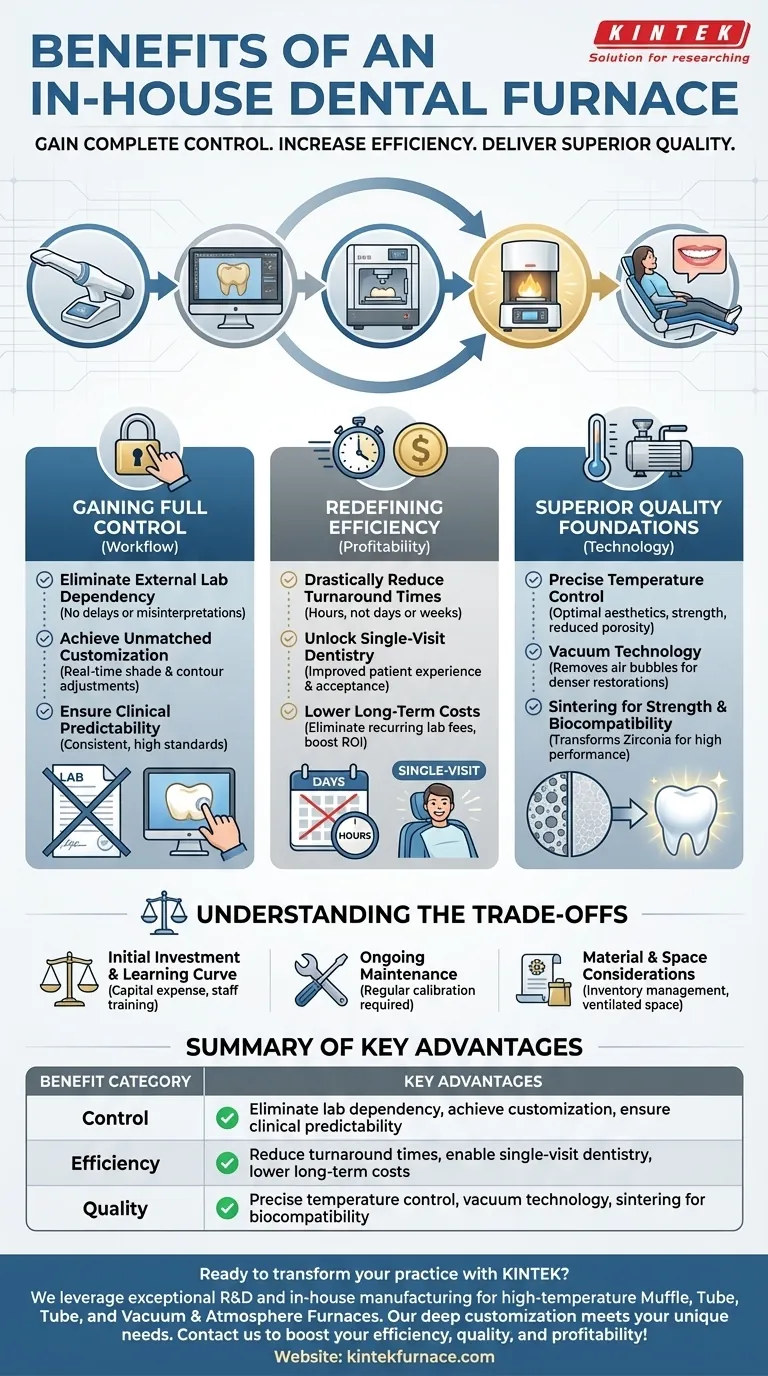 在牙科诊所使用牙科烤瓷炉有哪些好处？立即提升效率和质量 图解指南
