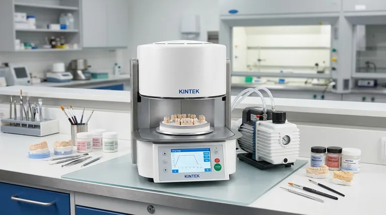 ما هي التطبيقات الرئيسية لفرن البورسلين لطب الأسنان؟ الإطلاق الدقيق للتيجان، والقشور، والجسور