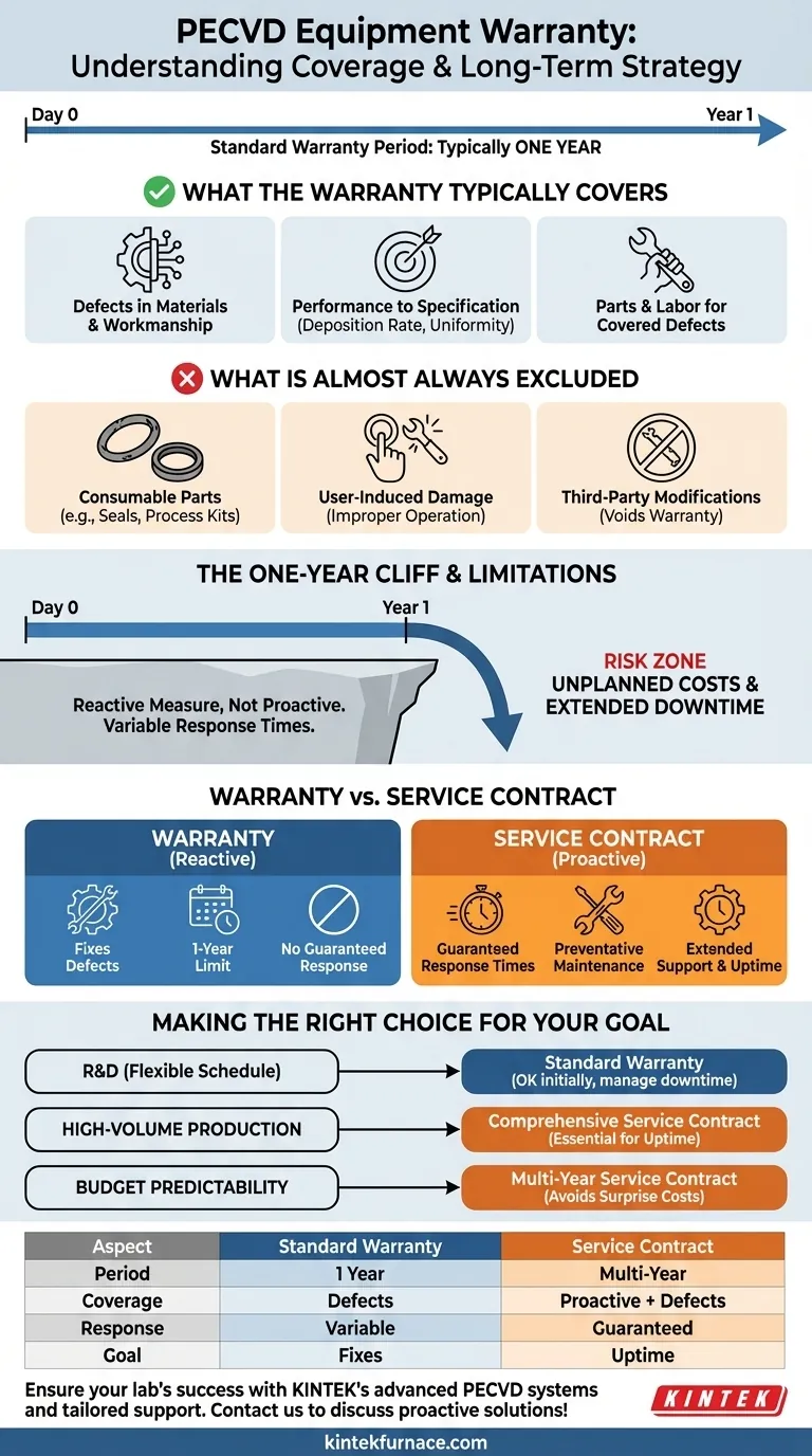 PECVD设备的保修期是多久？通过长期可靠性最大化您的投资 图解指南