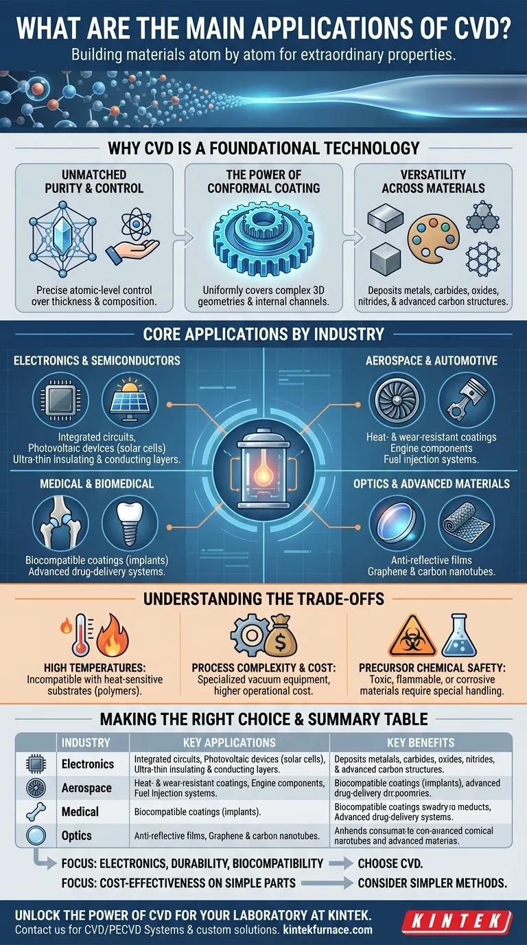 What are the main applications of CVD? Discover High-Performance Coating Solutions Visual Guide