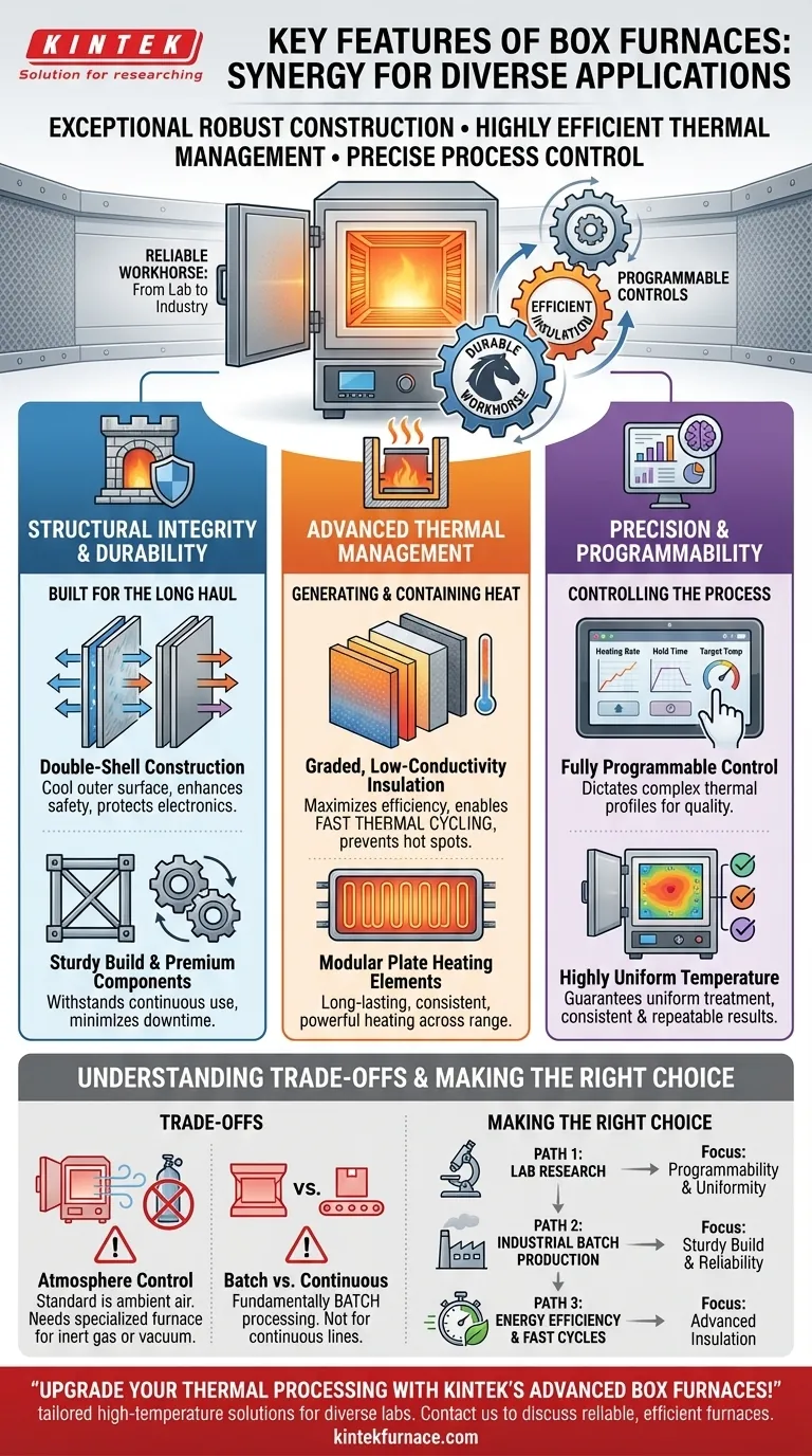 Quais são as principais características dos fornos tipo caixa? Soluções Térmicas Versáteis para Laboratórios e Indústria Guia Visual