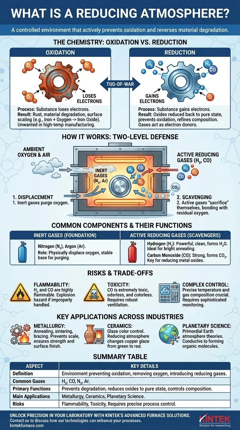 What is a reducing atmosphere? Master Material Protection and Control Visual Guide