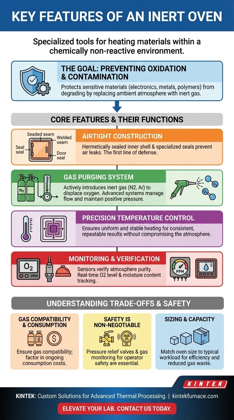惰性烘箱的主要特点是什么？在热处理中实现纯度和精确度 图解指南