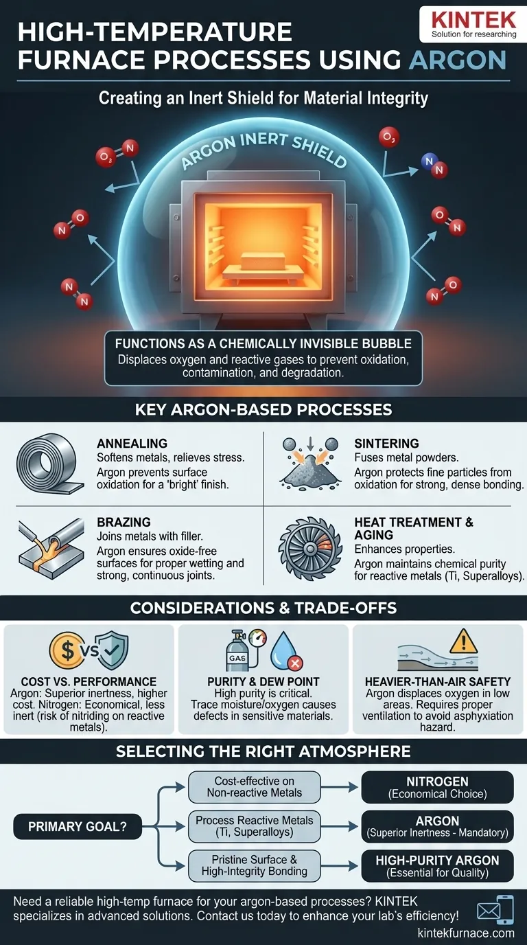 哪些高温工艺常用氩气在炉内进行？反应性金属的必备指南 图解指南