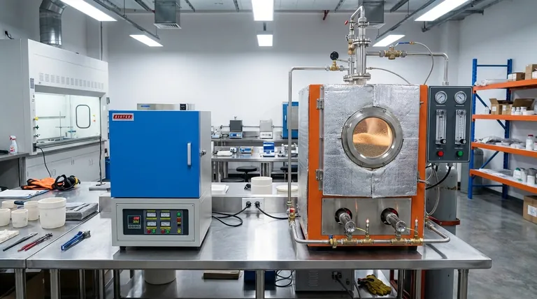 머플로(Muffle)와 외부 가스 연소식 유동층(Fluidized)로의 차이점은 무엇입니까? 실험실에 적합한 고온로 선택하기