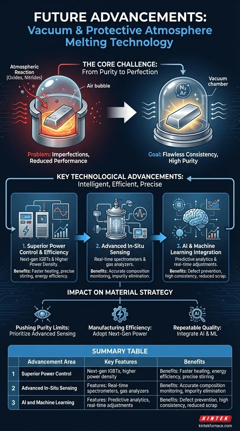 What future advancements are expected in vacuum or protective atmosphere melting technology? Discover AI-Driven Precision and Efficiency Visual Guide