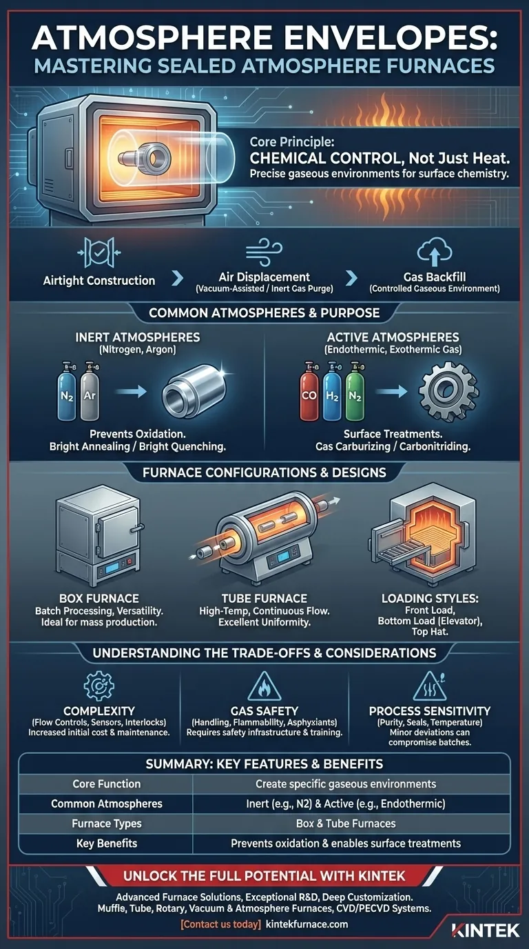 Como são chamados os fornos de atmosfera selada e quais são as suas características? Descubra Soluções de Tratamento Térmico de Precisão Guia Visual