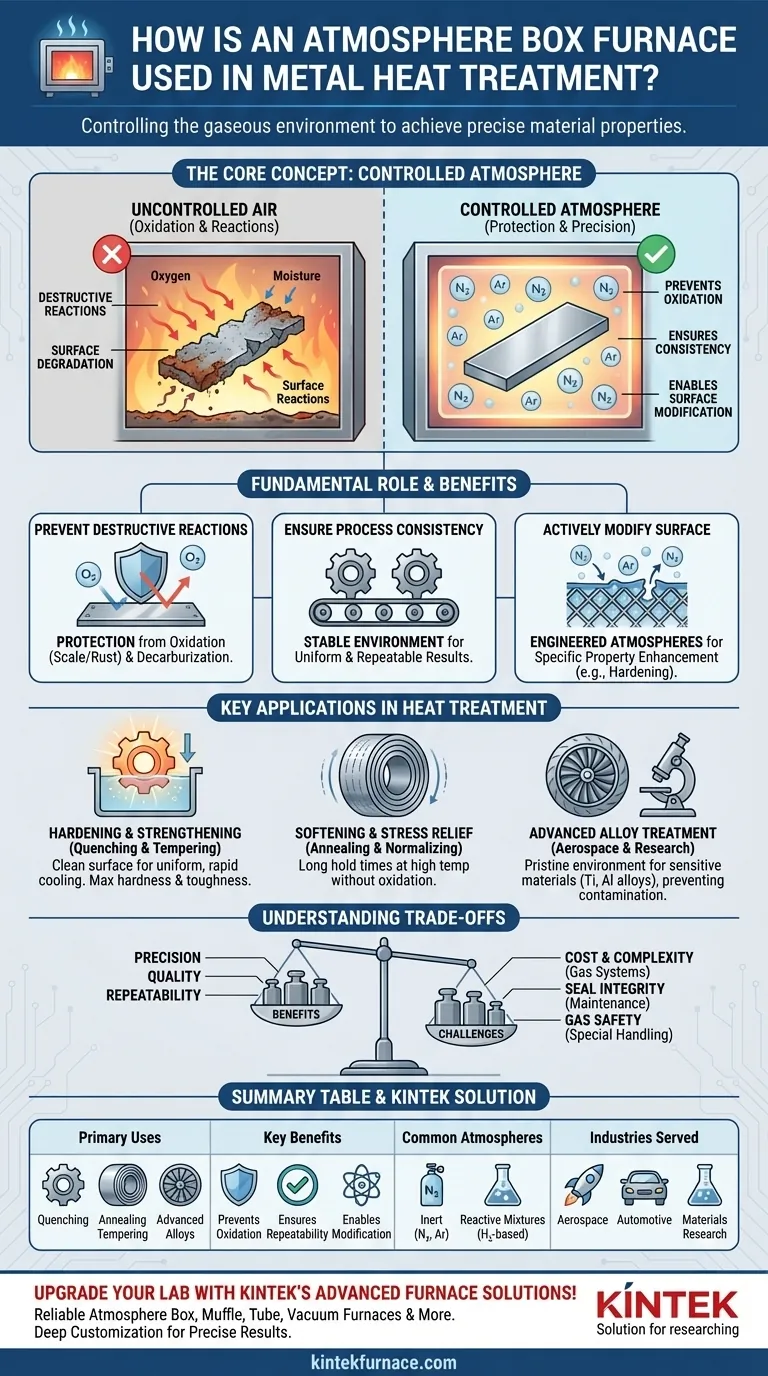 气氛箱式炉如何在金属材料热处理中应用？提高精度和质量 图解指南