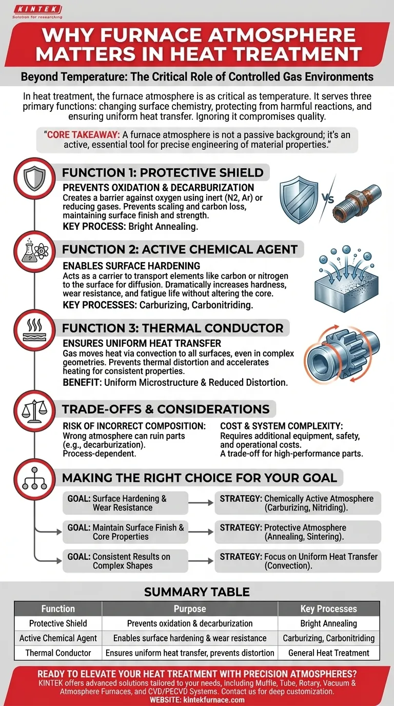 Why is furnace atmosphere important in heat treatment? Master Control for Superior Material Outcomes Visual Guide