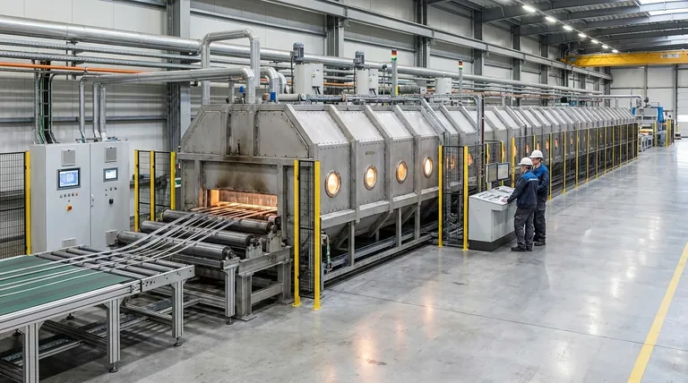 연속 어닐링로의 특징은 무엇인가요? 대량 생산 효율성 향상