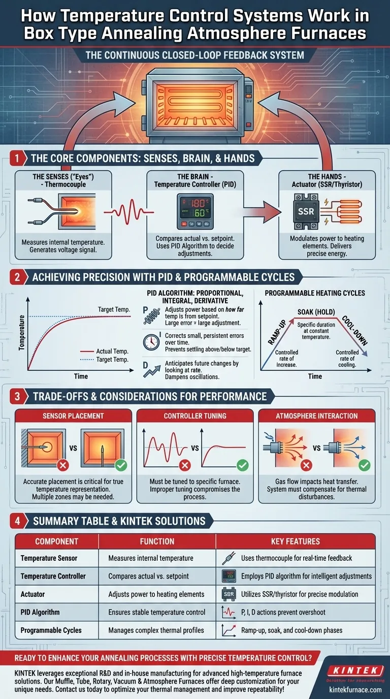 ボックス型焼鈍炉の温度制御システムはどのように機能しますか？正確な熱管理を実現する方法 ビジュアルガイド