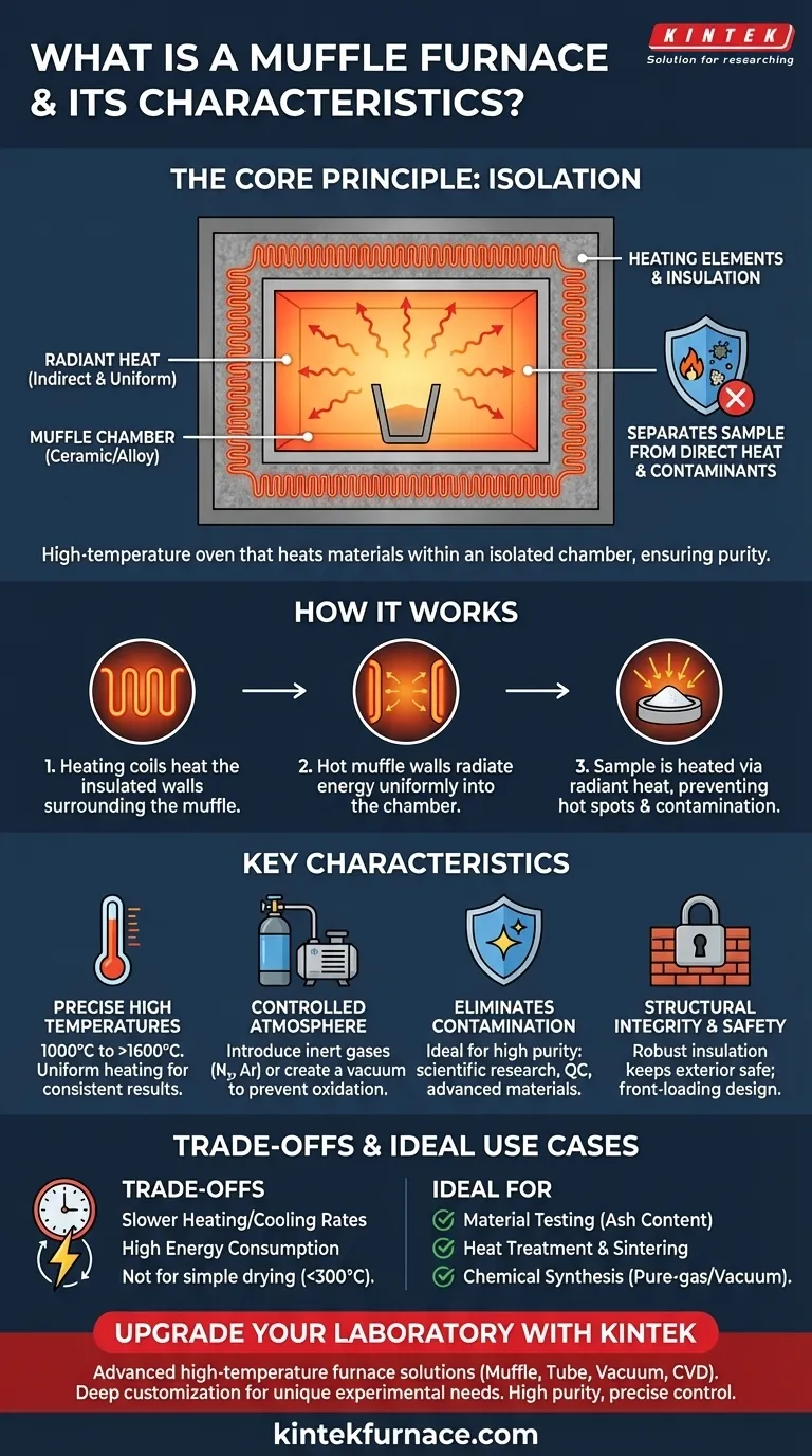 머플로란 무엇이며 주요 특징은 무엇인가요? 고순도 가열 솔루션을 만나보세요 시각적 가이드
