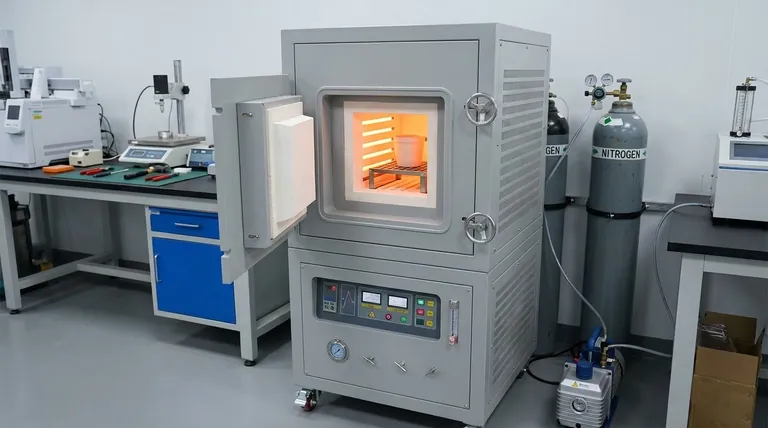 À quel type d'atmosphère un four à vide poussé est-il principalement conçu ? Idéal pour le traitement thermique sous gaz inerte