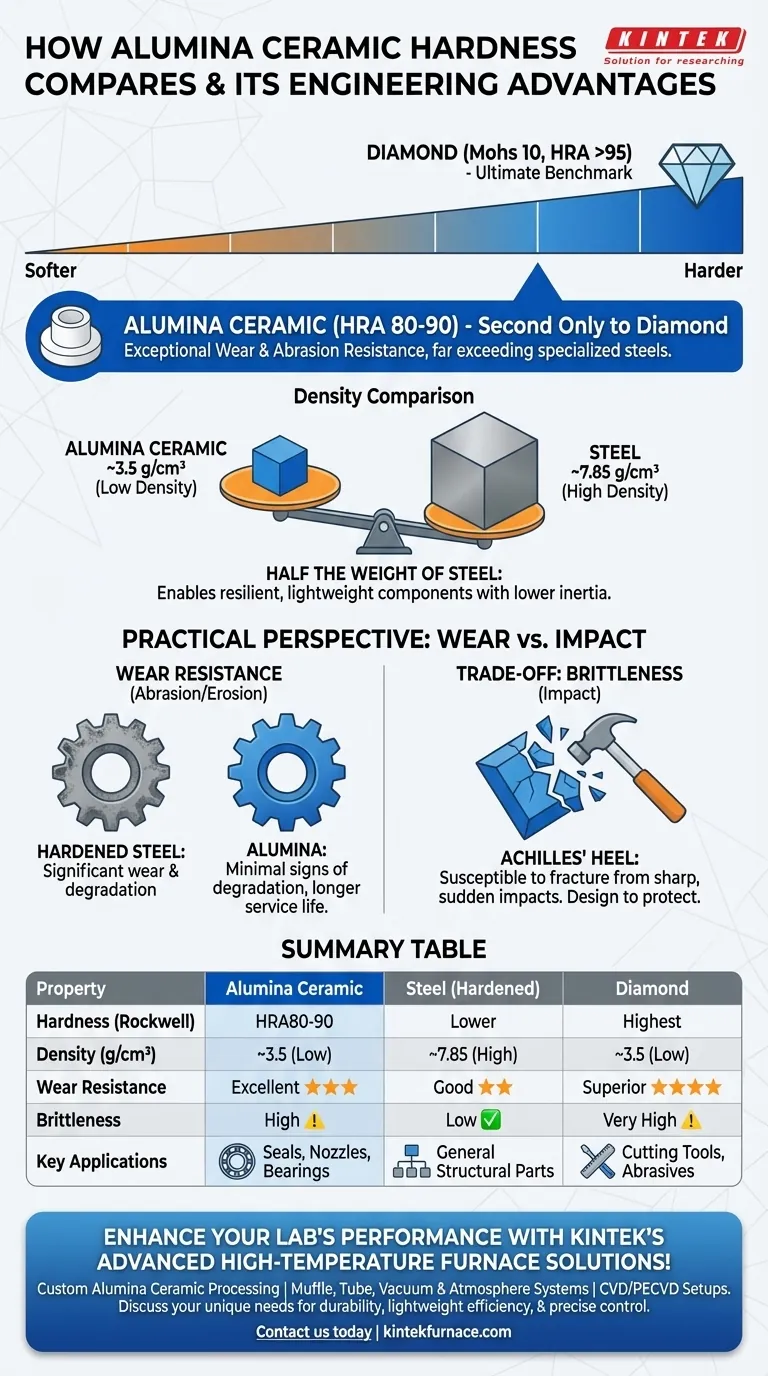 How does the hardness of alumina ceramics compare to other materials? Discover Its Superior Wear Resistance Visual Guide