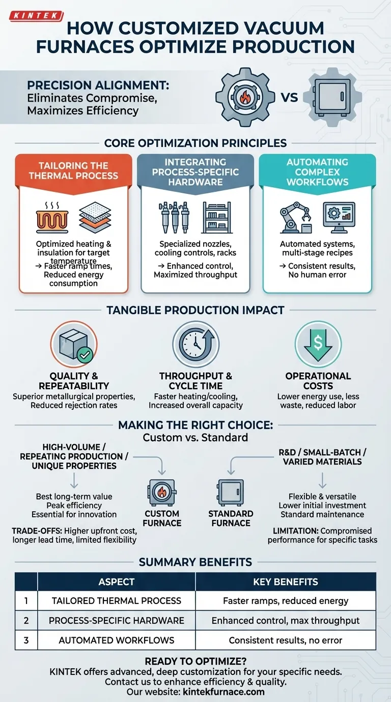 ¿De qué maneras optimizan los hornos de vacío personalizados el proceso de producción? Aumente la eficiencia y la calidad Guía Visual