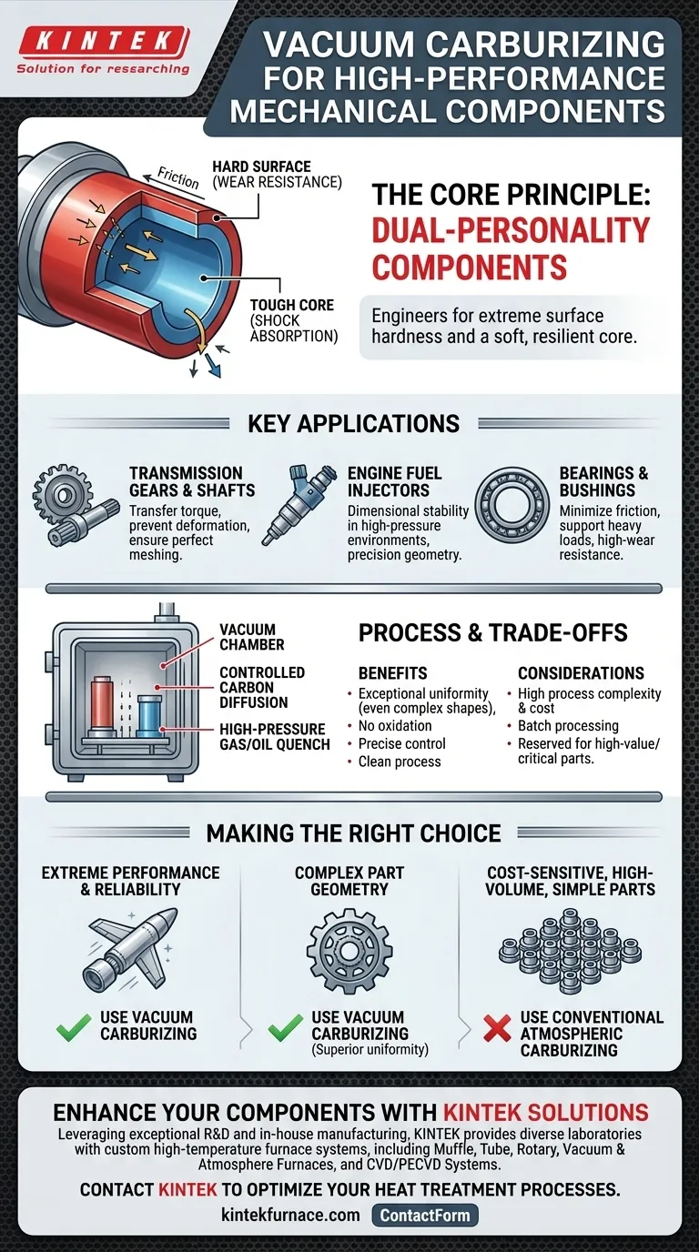 What types of components are typically processed using vacuum carburizing? Boost Durability for Gears, Shafts, and More Visual Guide