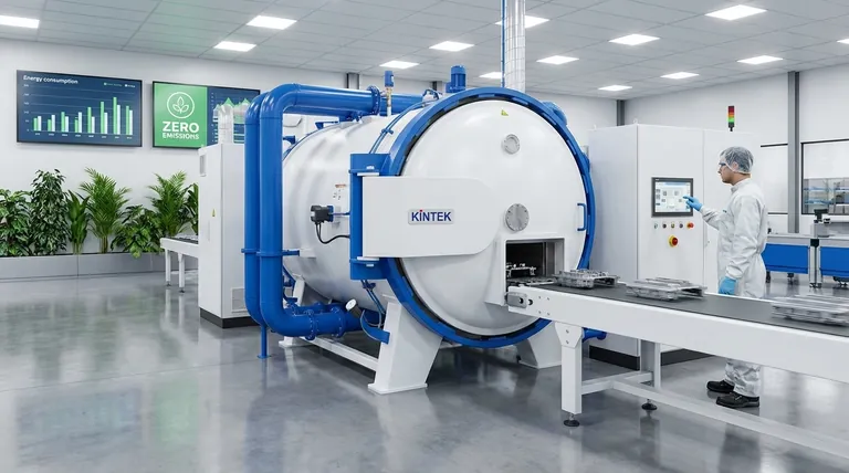 Quels avantages environnementaux offrent les fours sous vide continus ? Atteindre zéro émission et une haute efficacité