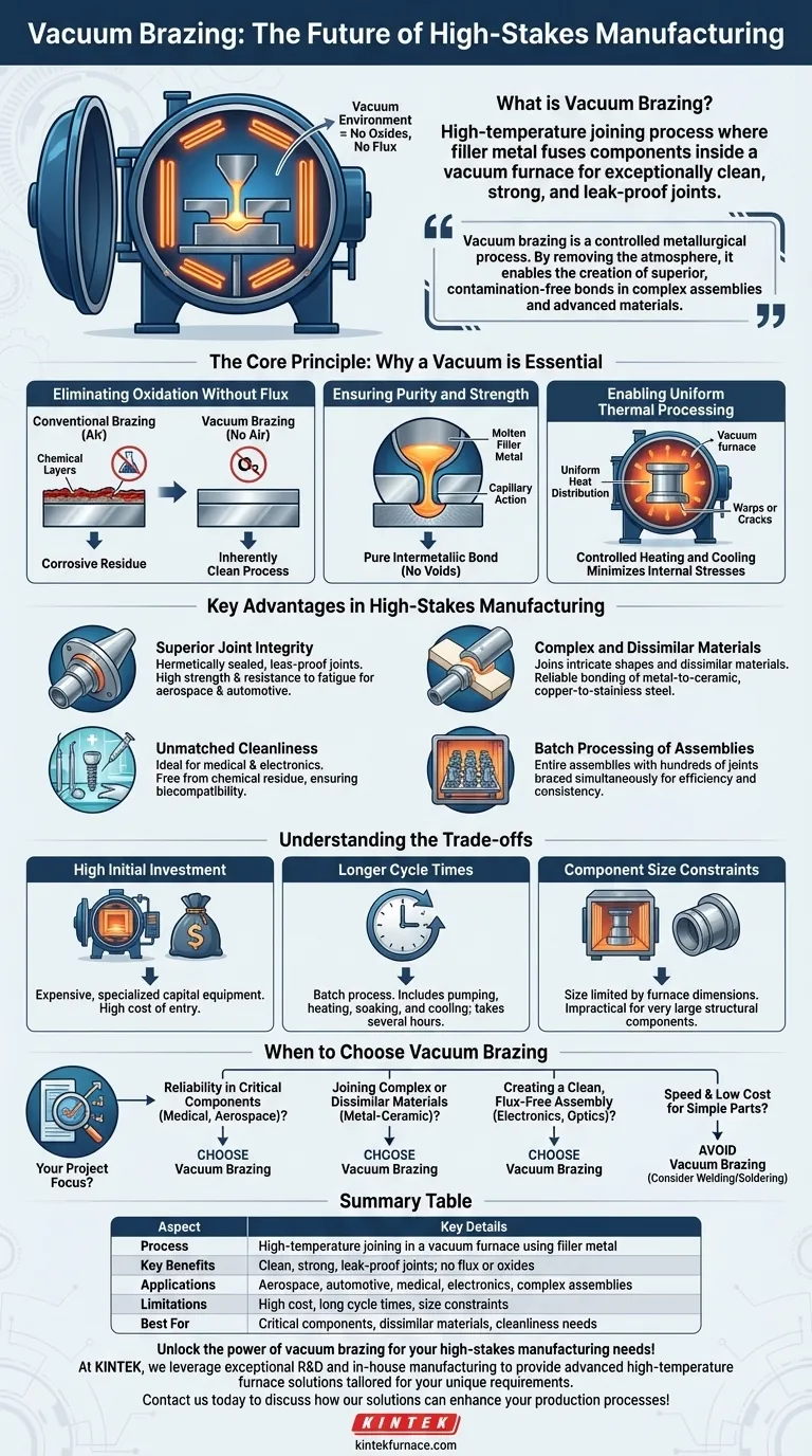 What is vacuum brazing and why is it important in modern manufacturing? Discover Superior, Clean Metal Joining Visual Guide
