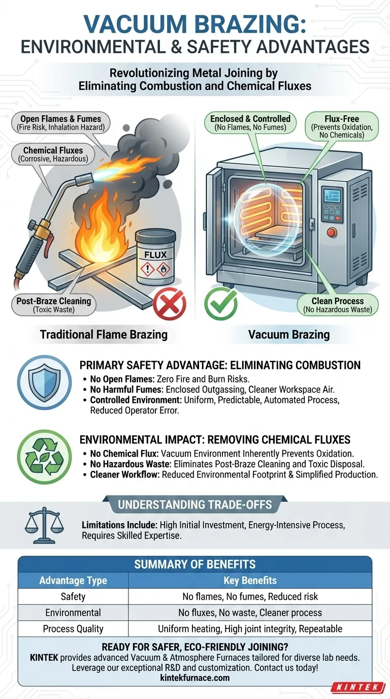Como a brasagem a vácuo contribui para vantagens ambientais e de segurança? Descubra uma união de metais mais limpa e segura Guia Visual
