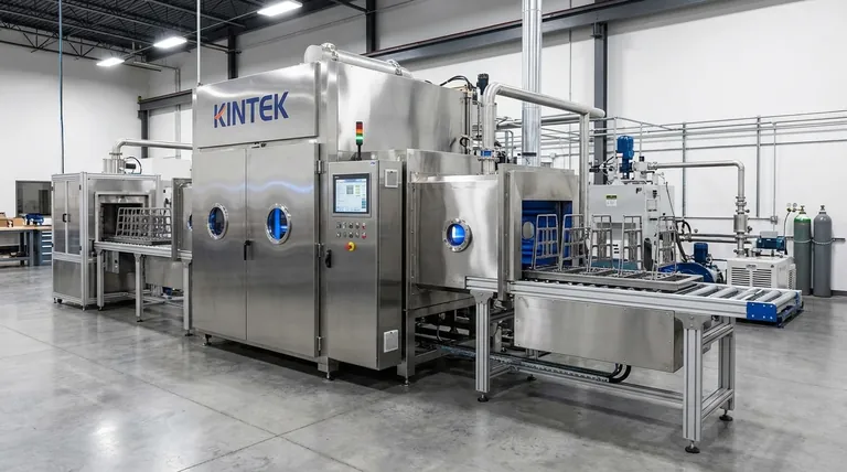 Comment les fours à vide continus contribuent-ils au recuit et au durcissement des métaux ? Atteindre une pureté métallurgique supérieure