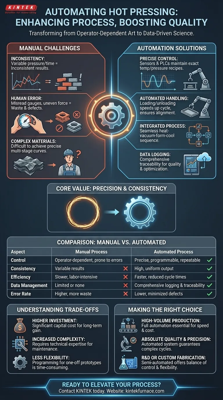 自动化如何增强热压工艺？提高精度、效率和质量 图解指南