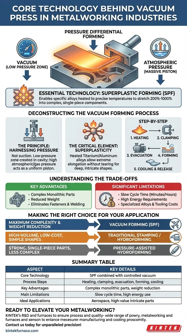 Was ist die Kerntechnologie hinter der Vakuumformpresse in der Metallbearbeitungsindustrie? Präzisionsmetallumformung freischalten Visuelle Anleitung
