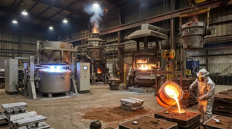 Quels sont les principaux types de fours utilisés dans les fonderies pour la coulée des métaux ? Choisissez le meilleur pour votre métal