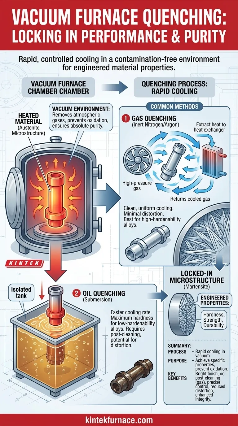 真空炉中的淬火是如何工作的，其目的是什么？实现卓越的材料性能 图解指南