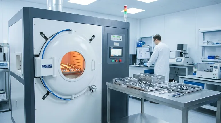 Welche biomedizinischen Anwendungen haben Hochtemperatur-Vakuumöfen? Unerlässlich für sichere, biokompatible medizinische Implantate