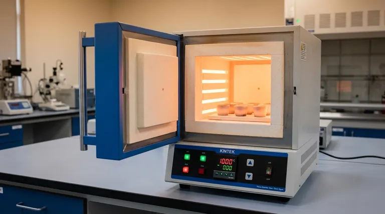 Wie gewährleistet eine Muffelofen eine gleichmäßige Temperaturverteilung? Entdecken Sie den Schlüssel zur präzisen Wärmeregelung