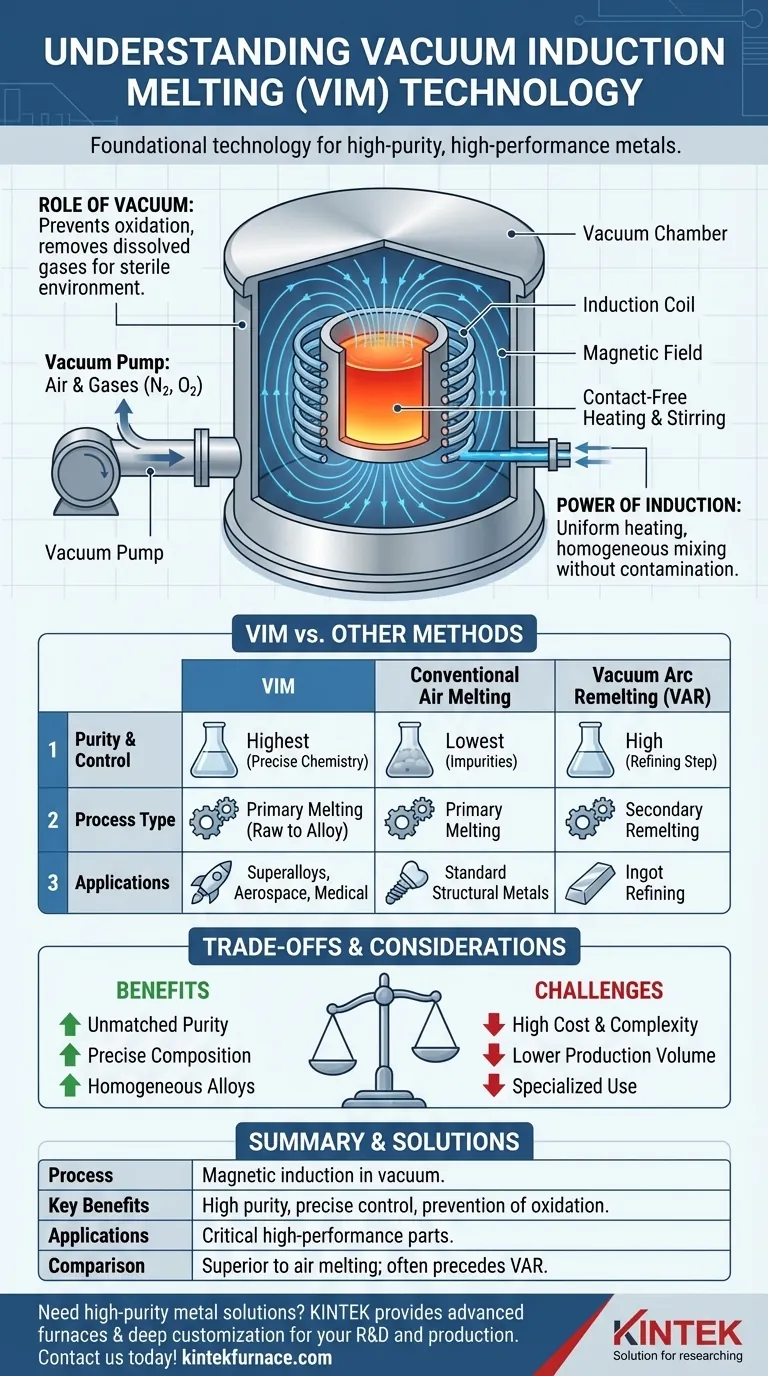 ¿Qué es la tecnología de fusión por inducción al vacío y por qué es importante? Logre metales de alta pureza para aplicaciones críticas Guía Visual