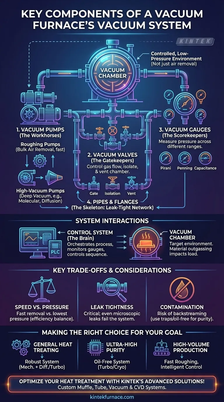 真空炉中真空系统的关键组成部分是什么？优化热处理的基本指南 图解指南